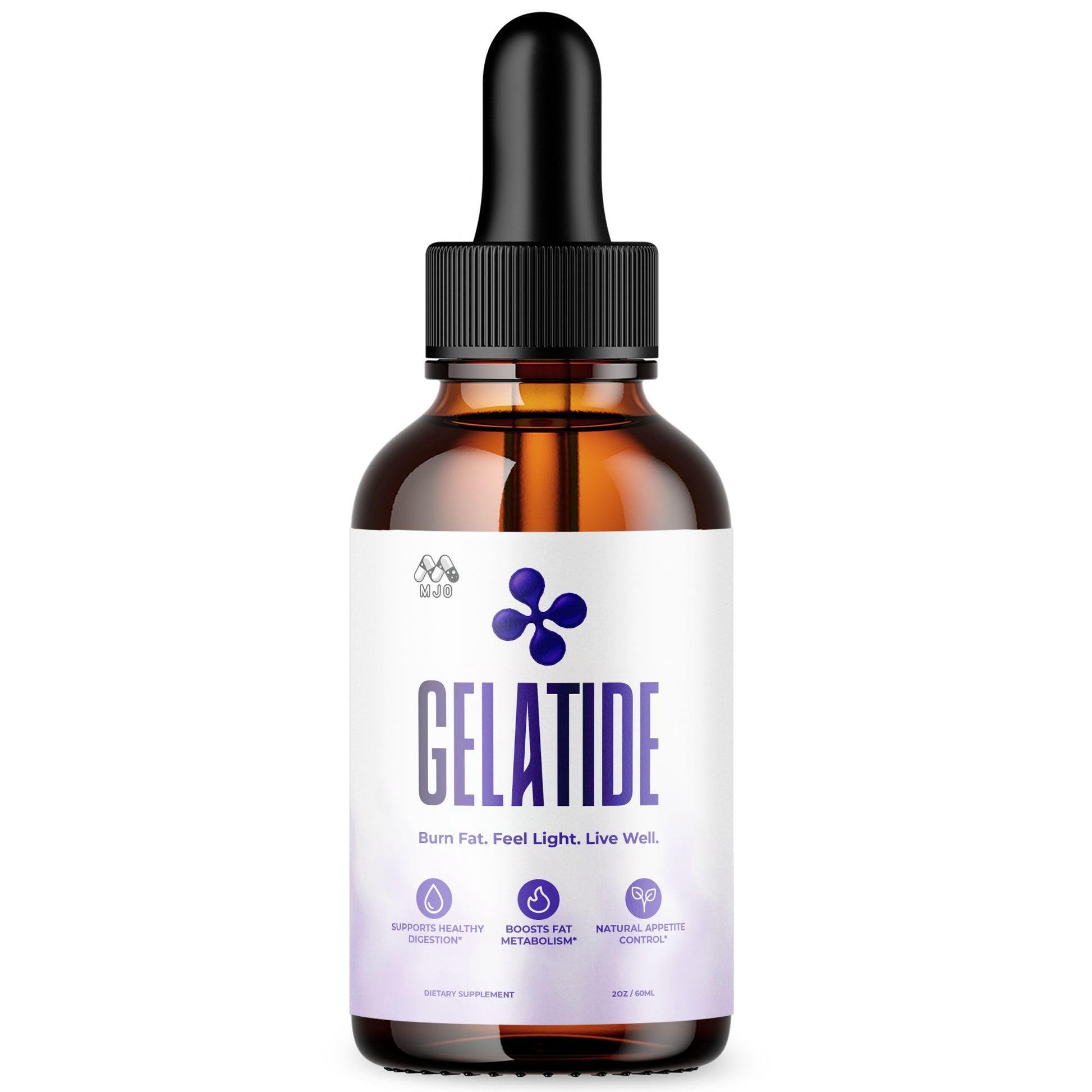 Gelatide Drops, Official Gelatide Health Support Formula with All Natural Ingredients, Advanced Active Lifestyle Support Supplement Maximum Strength Vitamin Formula for Women and Men (30 Servings) MJO uk supplements