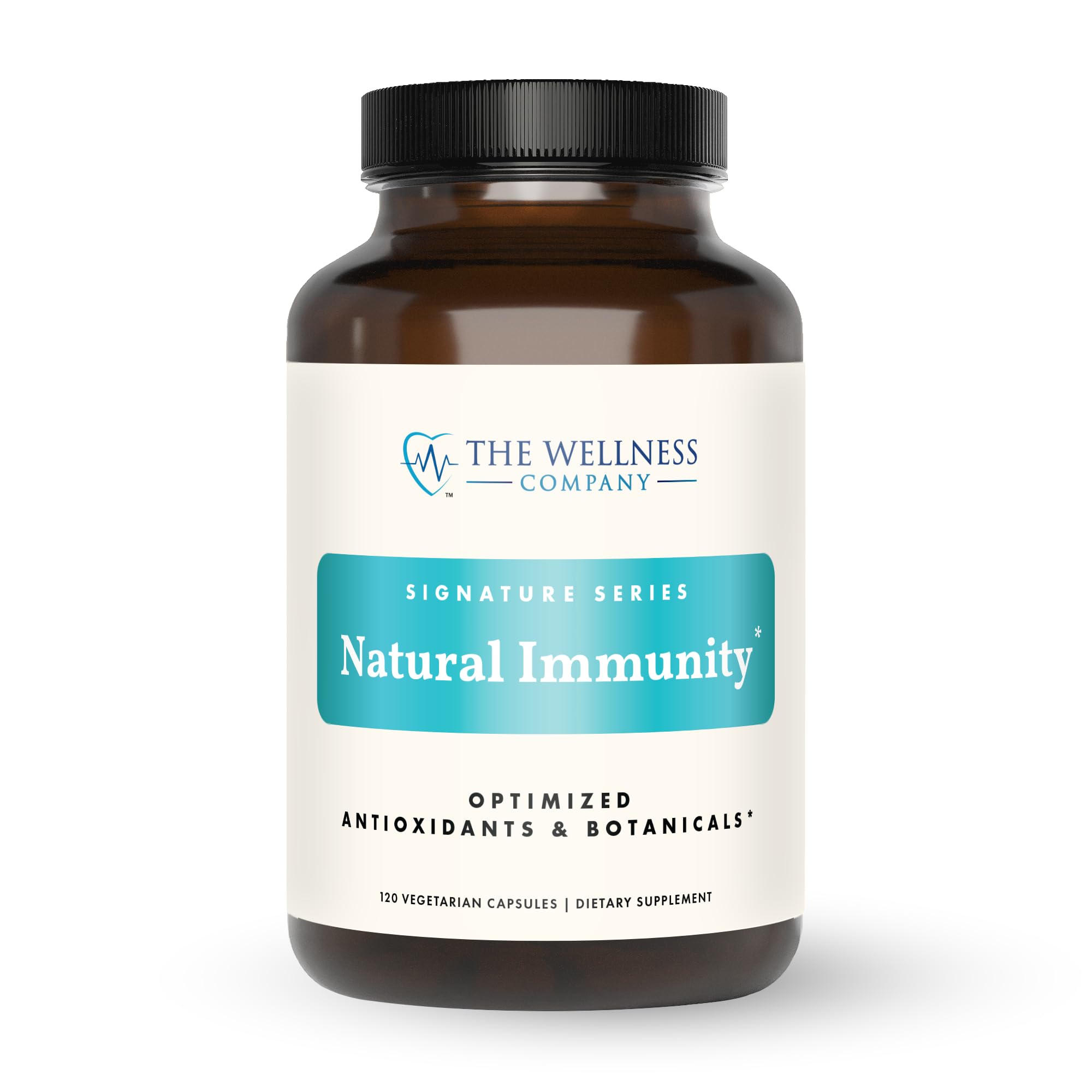 Natural Immunity - Botanical Immune Boost, Targeted Nutrients, T-Cell Support - Oregano, Reishi, Zinc, Vitamin C, Quercetin | 120 (2 Month Supply) The Wellness Company uk supplements