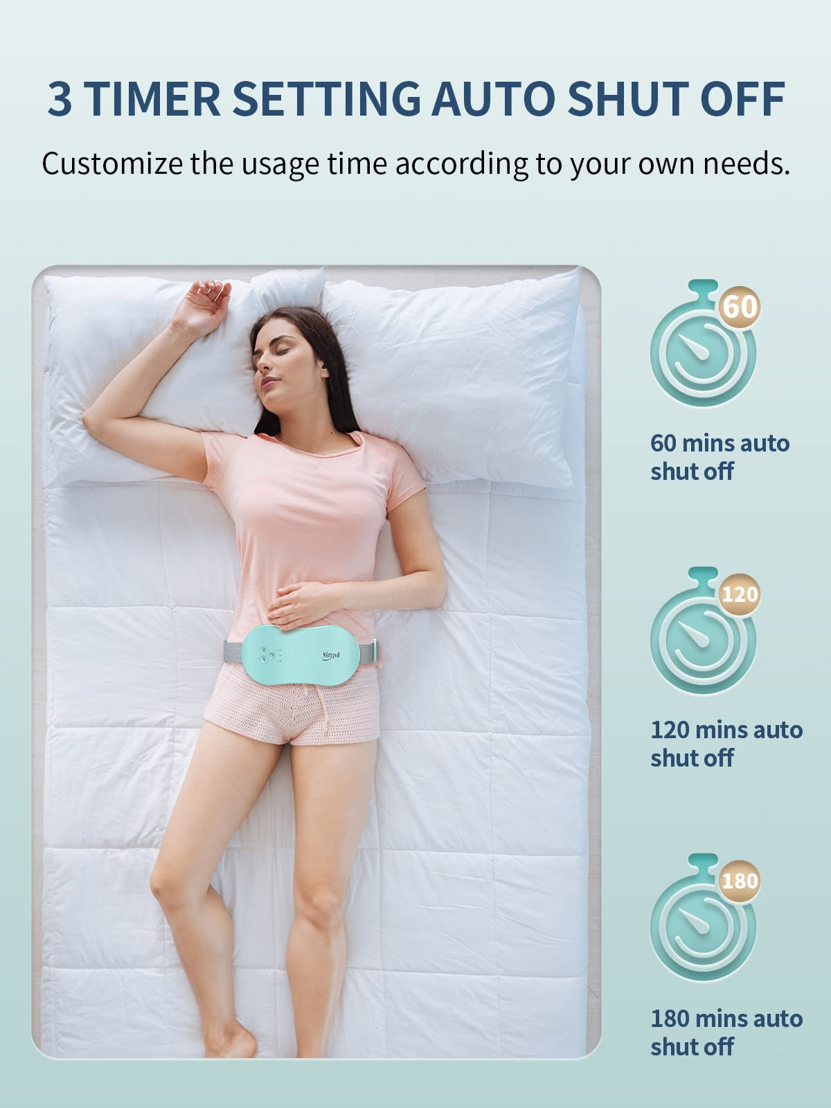 Slimpal Period Heating Pad for Cramps, FSA HSA Eligible Approved, Portable Heat Pad Slimpal uk supplements
