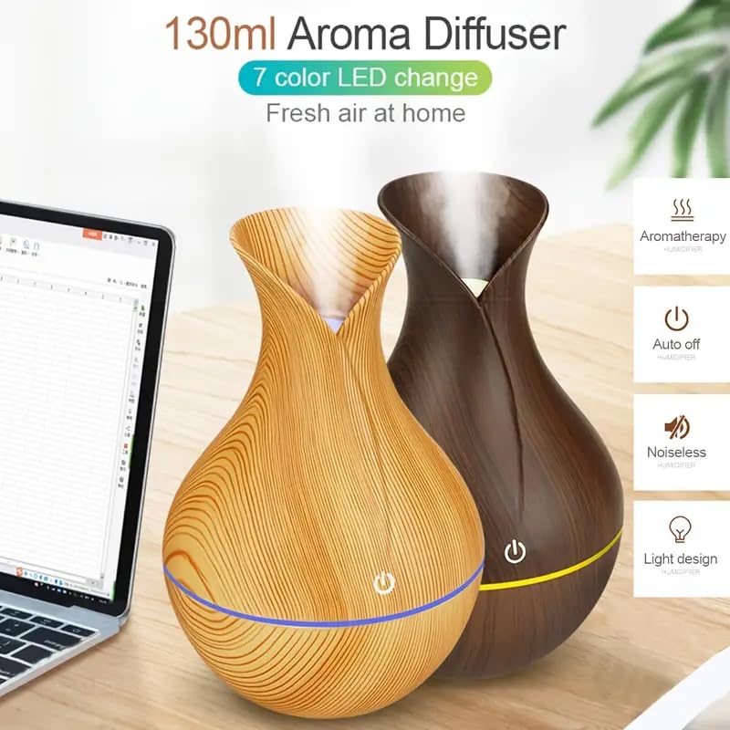 ZZ LIFE Mini Aromatherapy Humidifier Relaxing Cool Mist with Color Changing LEDs Night Light ZZ LIFE uk supplements