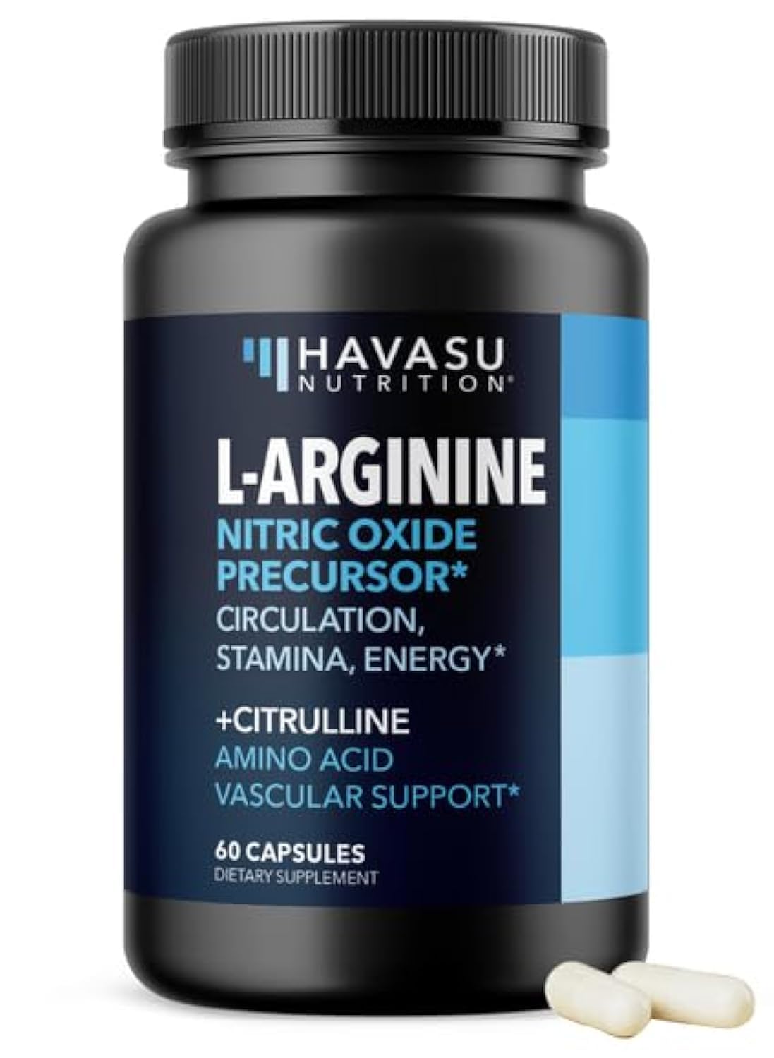 Extra Strength L Arginine - 1200mg Nitric Oxide Supplement for Muscle HAVASU NUTRITION uk supplements