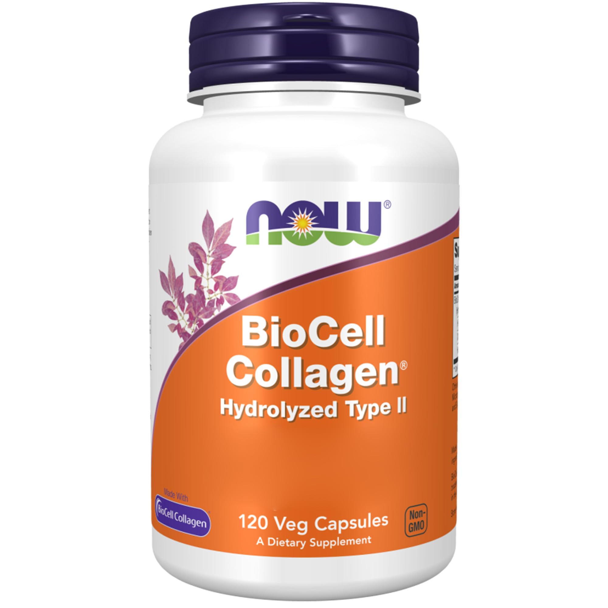 Now Foods, BioCell Collagen, Hydrolysed Collagen Type II, 120 Capsules, Gluten NOW uk supplements