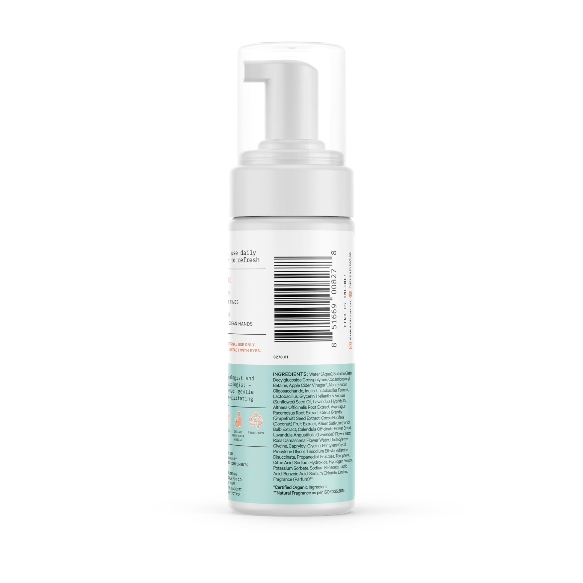The Honey Pot Company - Prebiotic Feminine Wash - Herbal Infused Feminine Hygiene Wash The Honey Pot Company uk supplements