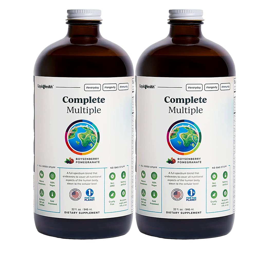 LIQUIDHEALTH 32 Oz Liquid Multivitamin for Adult Men & Women - Complete Multiple LIQUIDHEALTH uk supplements