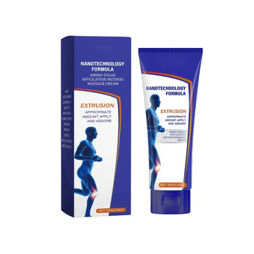 LWQCHW Nanotechnology Formula Amino Sugar Massage Cream 100g, with Glucosamine & Chamomile, Soothes Joint Discomfort, Fast Absorption Non-Greasy LWQCHW uk supplements