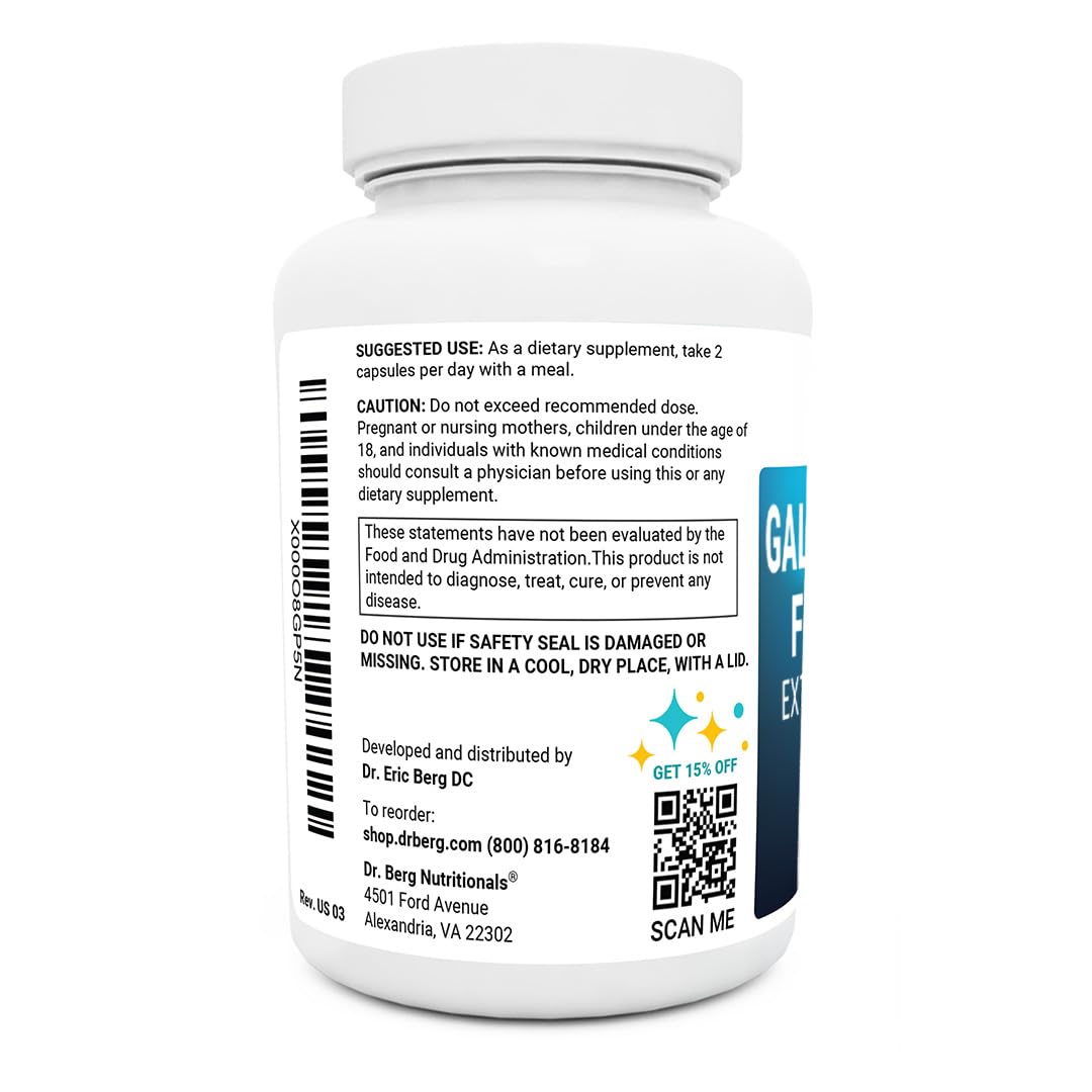 Dr. Berg Gallbladder Formula Extra Strength - Made w/Purified Bile Salts & Ox Bile Digestive Dr. Berg Nutritionals uk supplements