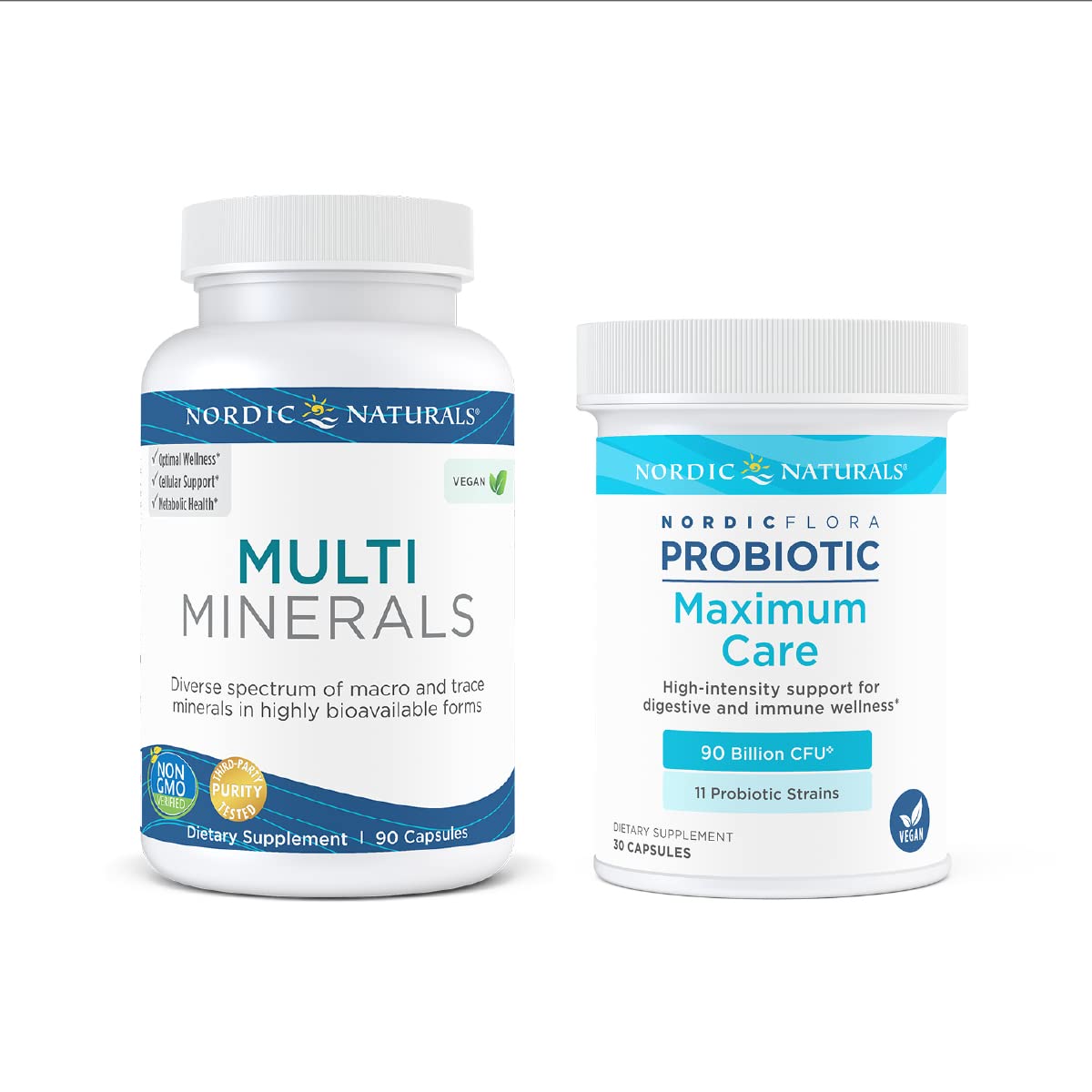 Nordic Naturals for Every Dad Starter Pack - Multi Minerals, Probiotic Maximum Care Nordic Naturals uk supplements
