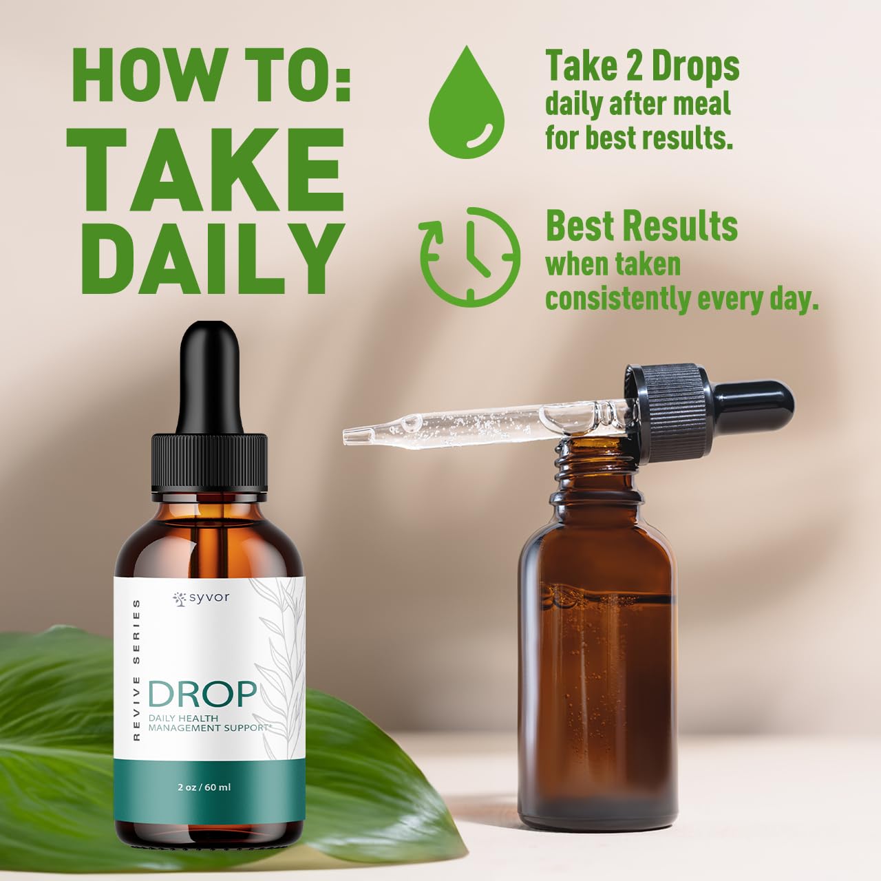 (3 Pack) Drop The Pounds Drops, Official Drop The Pounds Liquid Drops with All Natural Ingredients, Advanced Health Optimizer & Wellness Support with Premium Vitamins for Women & Men (90 Servings) Syvor uk supplements