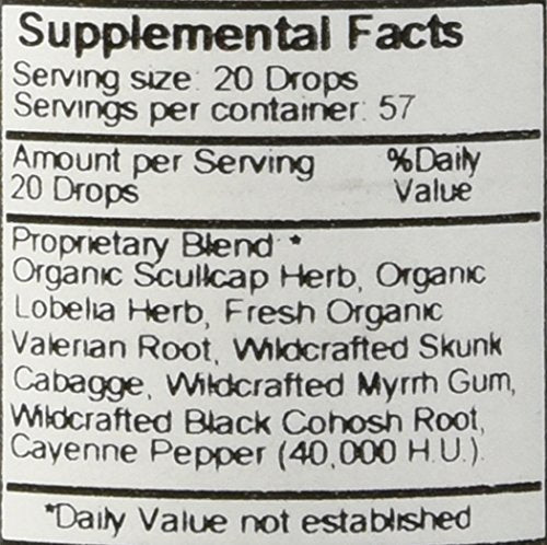 Christopher’s Original Formulas Anti-Spasmodic Formula | 2 oz Liquid Herbal Supplement | Synergistic Blend for Nervous System Support | Skullcap, Valerian & Cayenne Christopher's Original Formulas uk supplements