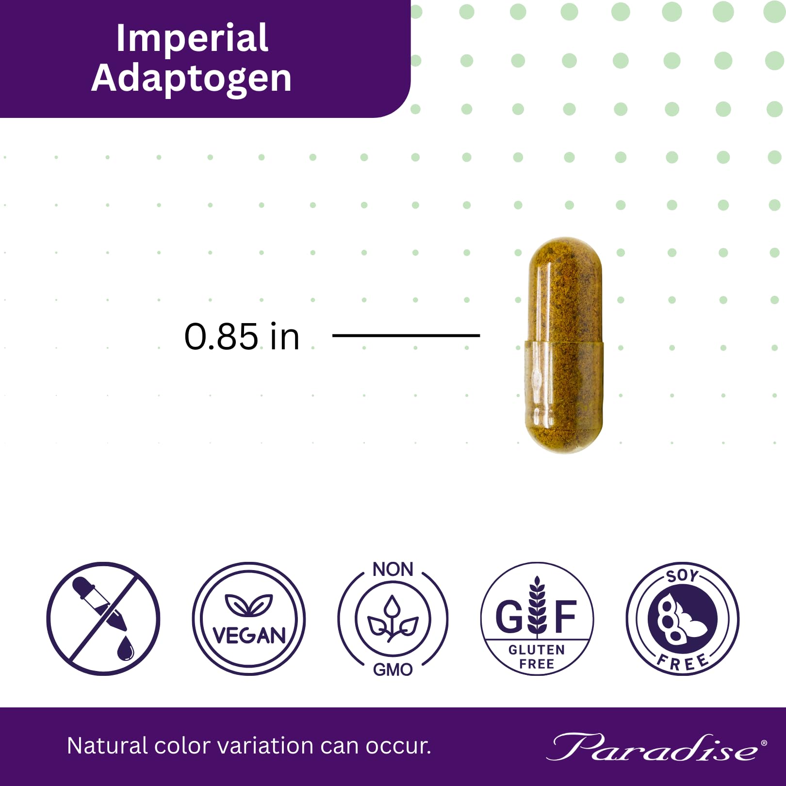 Paradise Herbs, Imperial Adaptogens, with Ashwagandha, Astragalus, Rhodiola, Proprietary Adaptogen Blend for Stress Support, Focus & Energy, 60 Vegetarian Capsules Paradise Herbs uk supplements