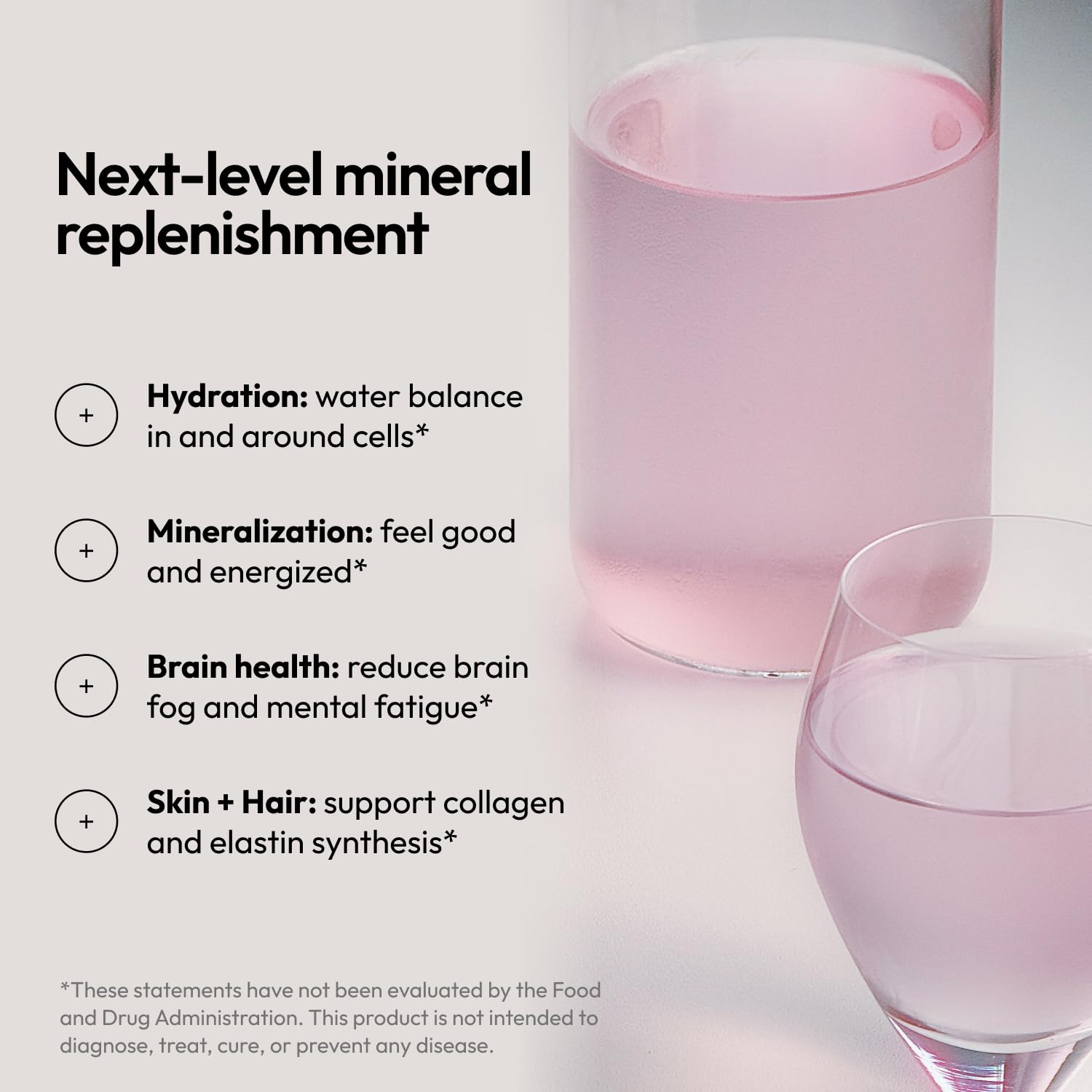 Moon Juice Mini Dew Electrolytes Powder - Sugar Free Minerals & Electrolyte Hydration Powder for Instant Hydration & Brain Support - Magnesium, Calcium, Potassium, Pink Salt, Watermelon, 30 Servings Moon Juice uk supplements