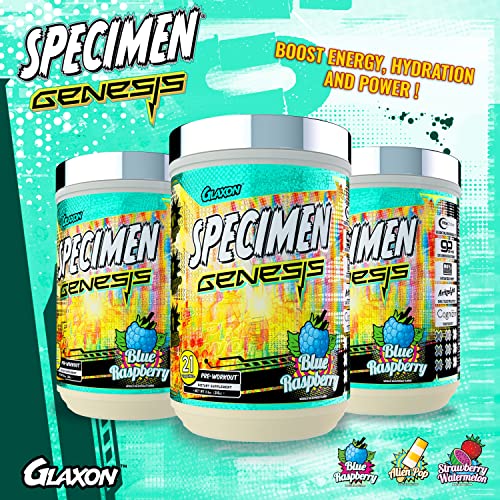 Specimen Full Spectrum High Stimulant Pre-Workout Powder | Supercharged Energy Glaxon uk supplements