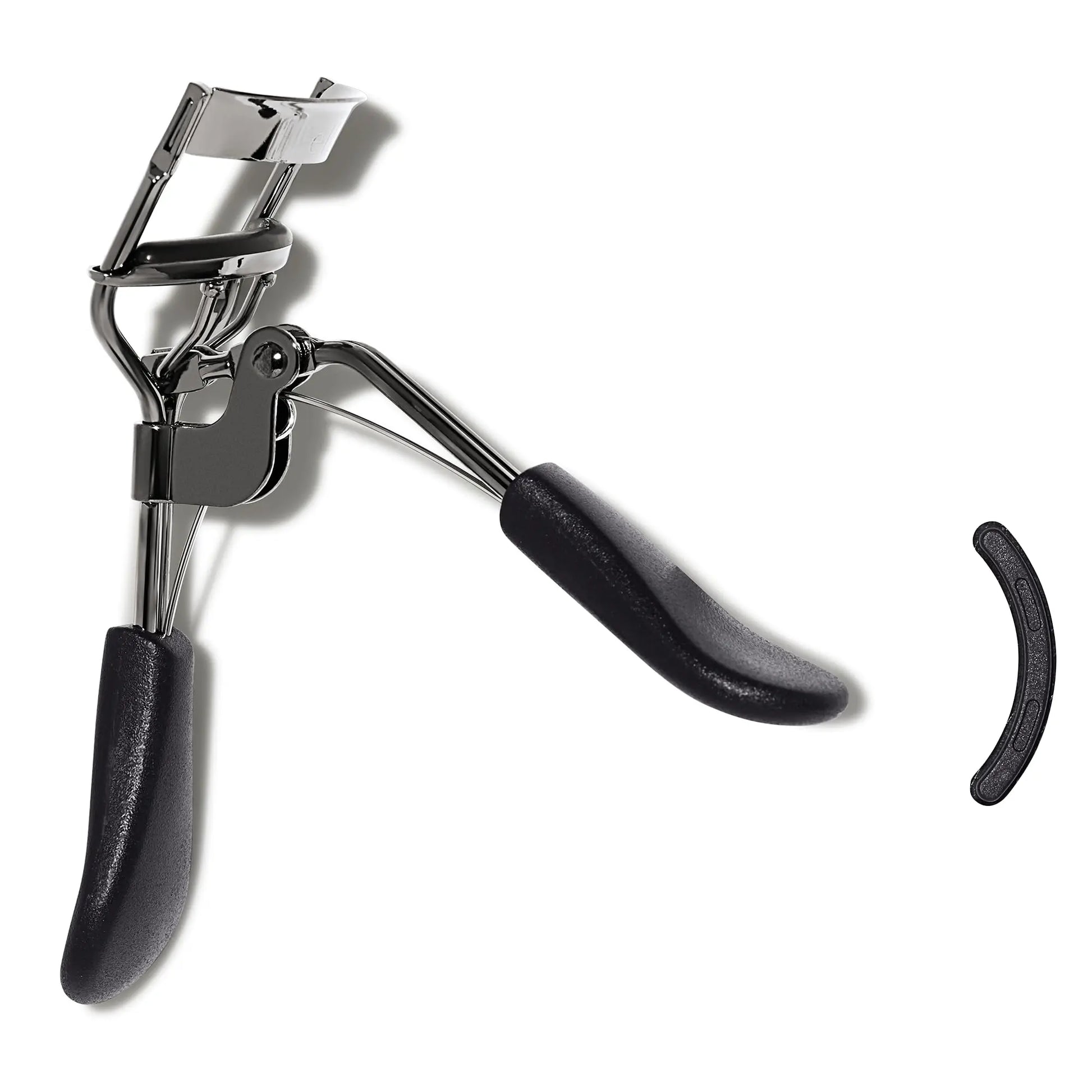 e.l.f. Pro Eyelash Curler, Strong, Contoured, Eye-Opening, Voluminous Lashes, Includes Additional Rubber Replacement Pad, Silver e.l.f. uk supplements