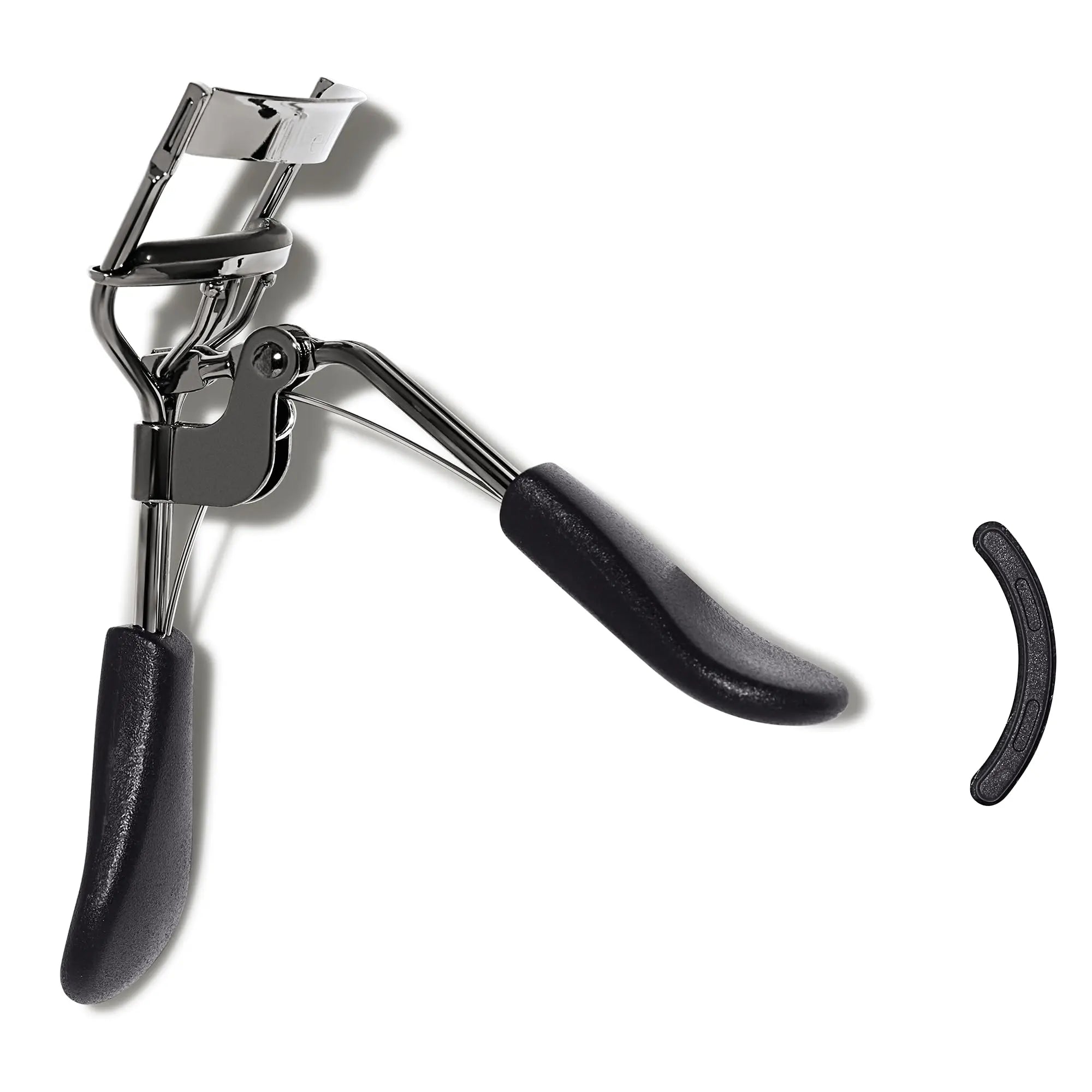 e.l.f. Pro Eyelash Curler, Strong, Contoured, Eye-Opening, Voluminous Lashes, Includes Additional Rubber Replacement Pad, Silver e.l.f. uk supplements