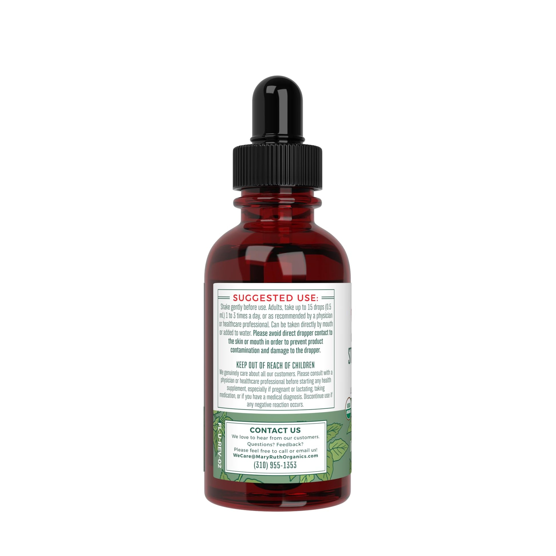 MaryRuth Organics Stinging Nettle Leaf Extract | Detox Supplement Herbal Drops | USDA Organic | Vegan | Non-GMO | Gluten Free | 1 Fluid Oz MARYRUTH'S uk supplements