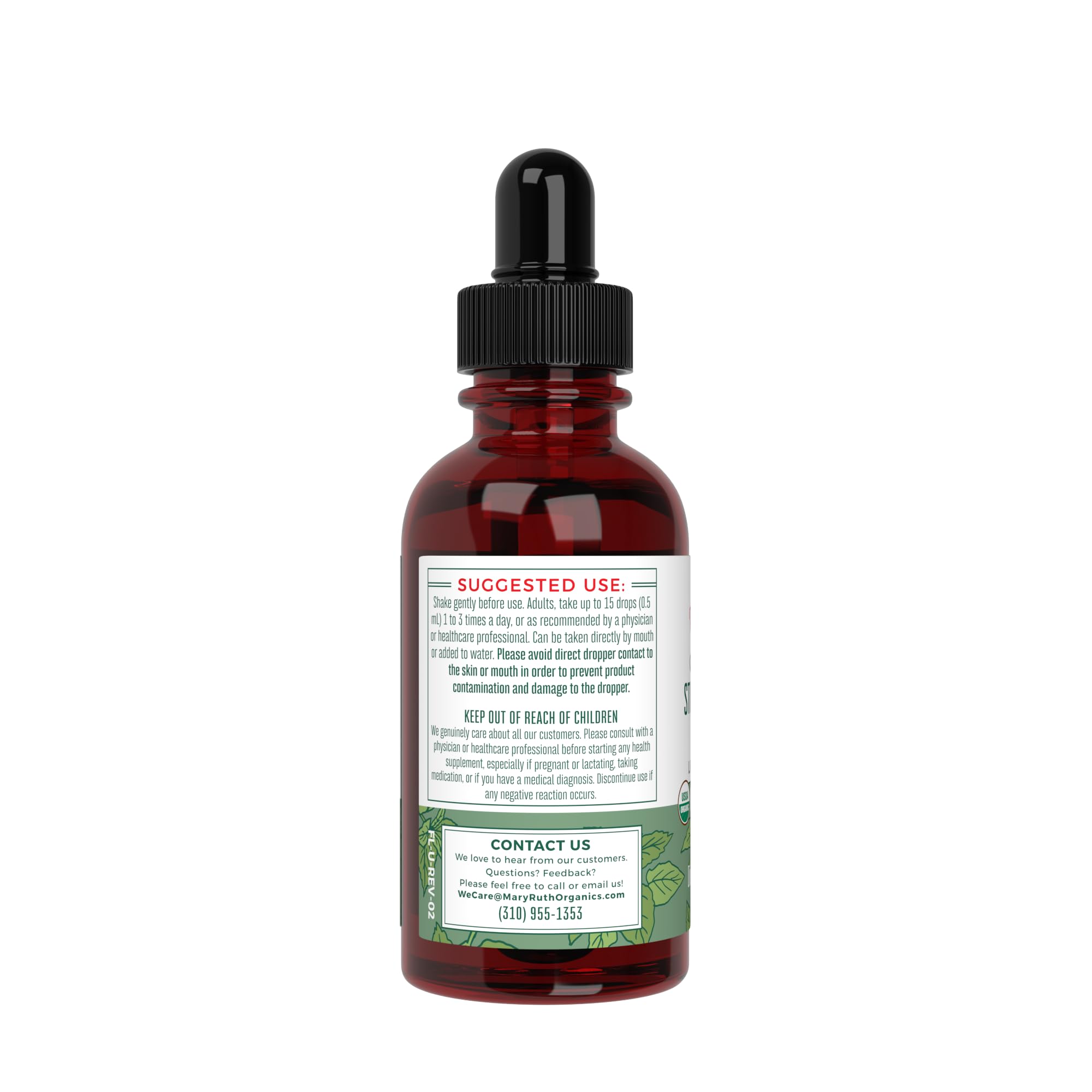MaryRuth Organics Stinging Nettle Leaf Extract | Detox Supplement Herbal Drops | USDA Organic | Vegan | Non-GMO | Gluten Free | 1 Fluid Oz MARYRUTH'S uk supplements