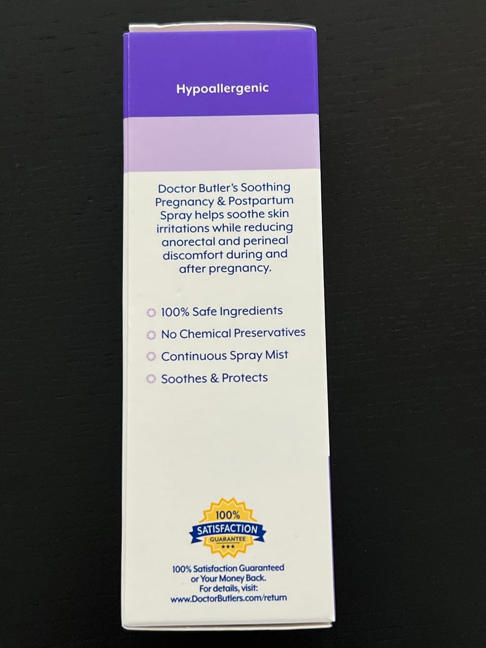 Doctor Butler's Pregnancy & Postpartum Spray - Perineal Spray and Hemorrhoid Treatment with Aloe and Chamomile, Pregnancy Support and Postpartum Essentials, Paraben Free (3oz) Doctor Butler's uk supplements