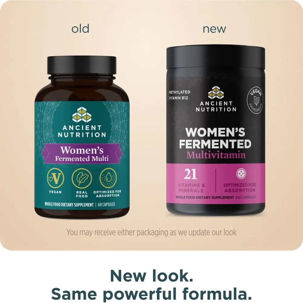 Ancient Nutrition Multivitamin for Women, Women's Fermented Multivitamin with Vitamin C, D, K, Zinc & Magnesium Ancient Nutrition uk supplements