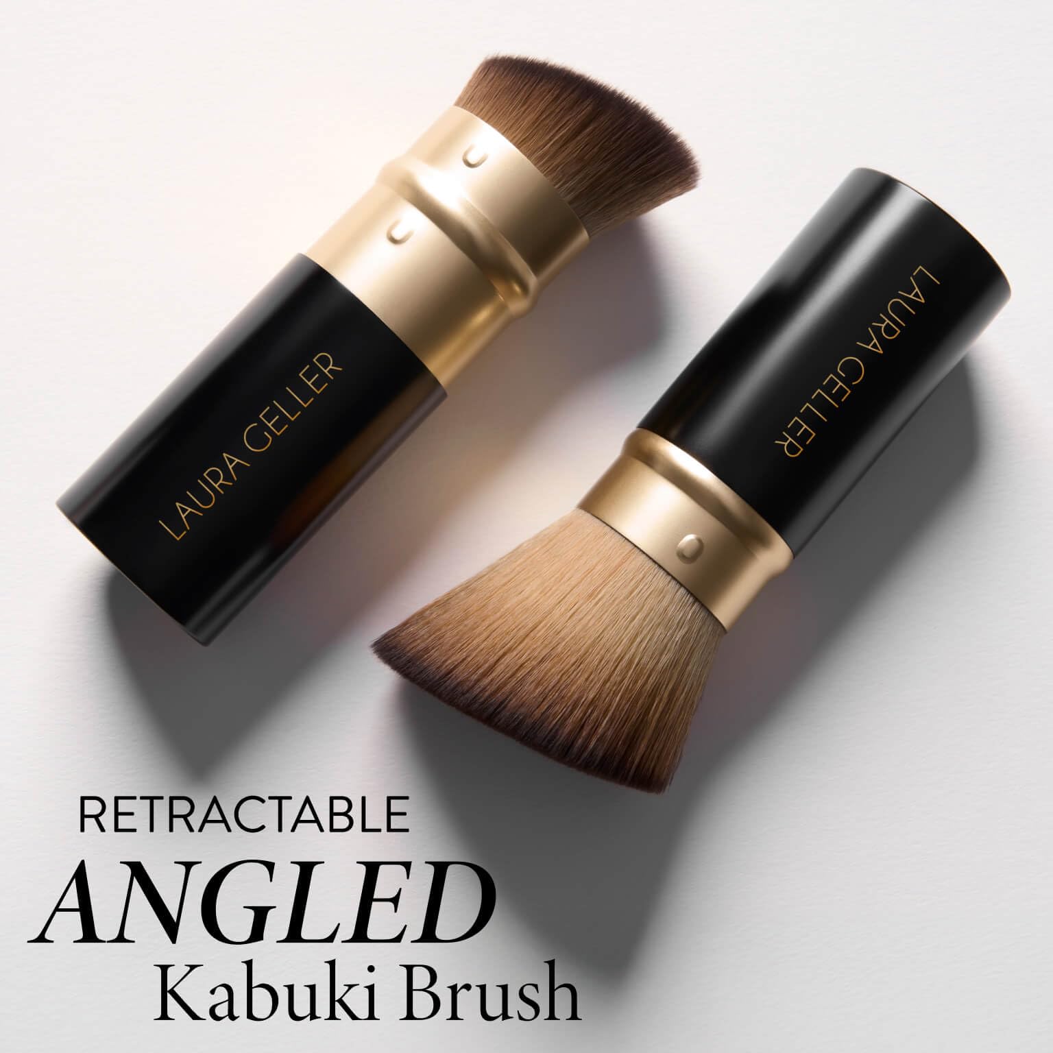 LAURA GELLER NEW YORK Cosmetic Professional Makeup Brushes - Cruelty-Free 02 Retractable Angled Kabuki Brush LAURA GELLER NEW YORK uk supplements