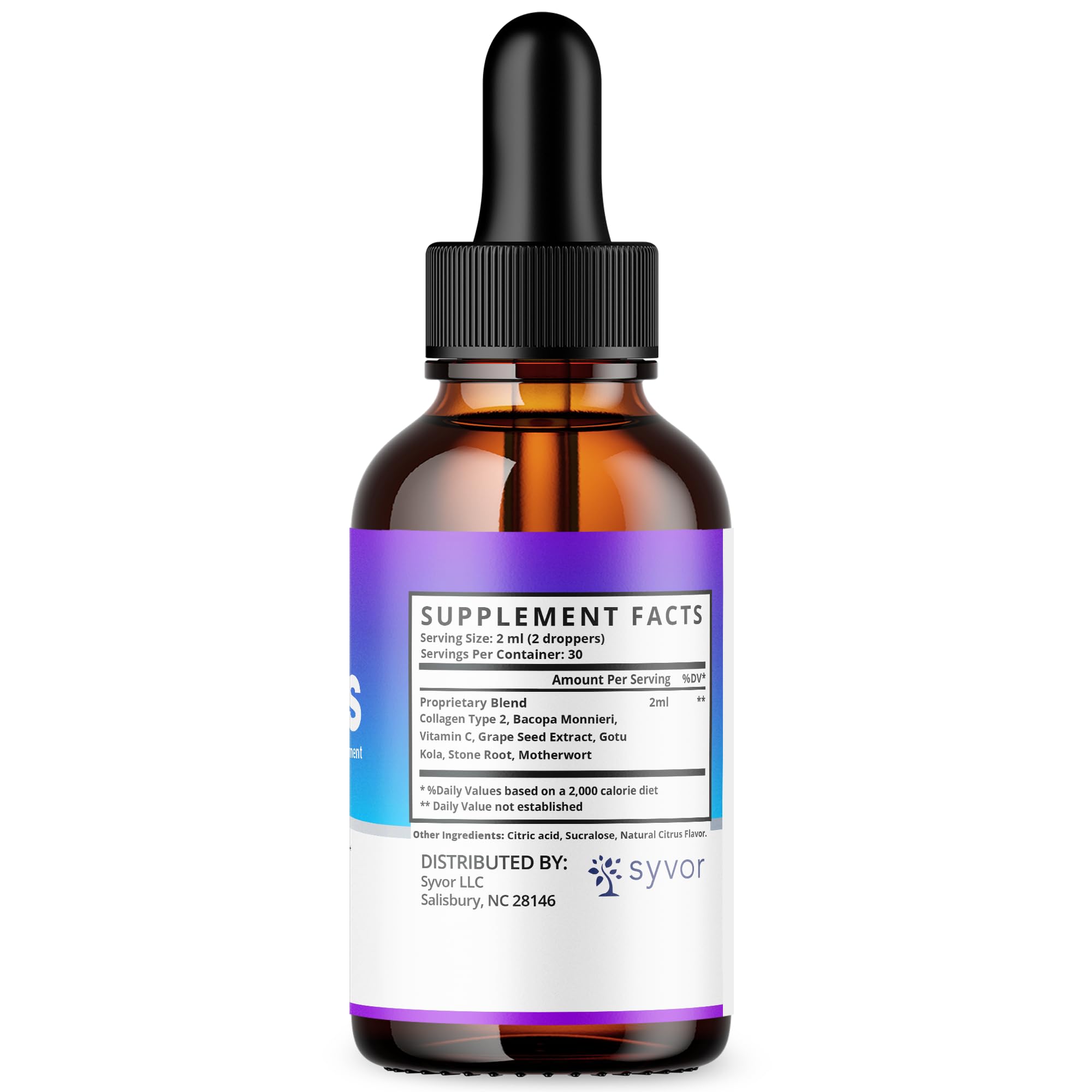 Gut Drops, Official Gut Drops Liquid Supplement Advanced All Natural Vitamin Formula, GutDrop Maximum Strength Biome Support for Health Energy and Wellness Support for Men and Women (30 Servings) Syvor uk supplements