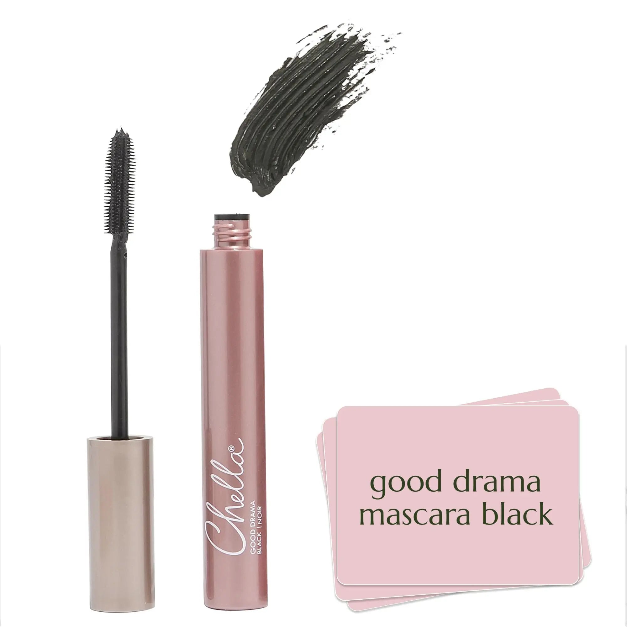 Chella Good Drama Vegan Mascara, 0.33 Fl. Oz (Black) Chella uk supplements