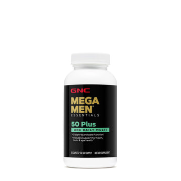 GNC Mega Men 50 Plus One Daily Multivitamin | Supports Prostate Function GNC uk supplements