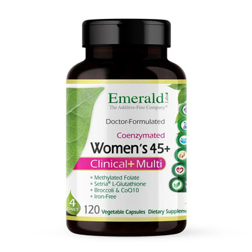 Emerald Labs Women's 45+ Clinical Multi - Multivitamin for Comprehensive Support, Bone & Heart Health* - Designed for Women 45+ Emerald Laboratories uk supplements