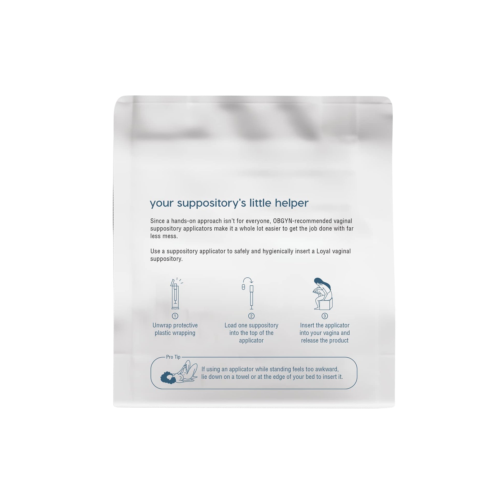 Loyal The Helper Suppository Applicators | Efficient | Compact | Comfortable | Fits Most Brands, Pills, Tablets and Boric Acid Suppositories (30-Pack) Loyal uk supplements