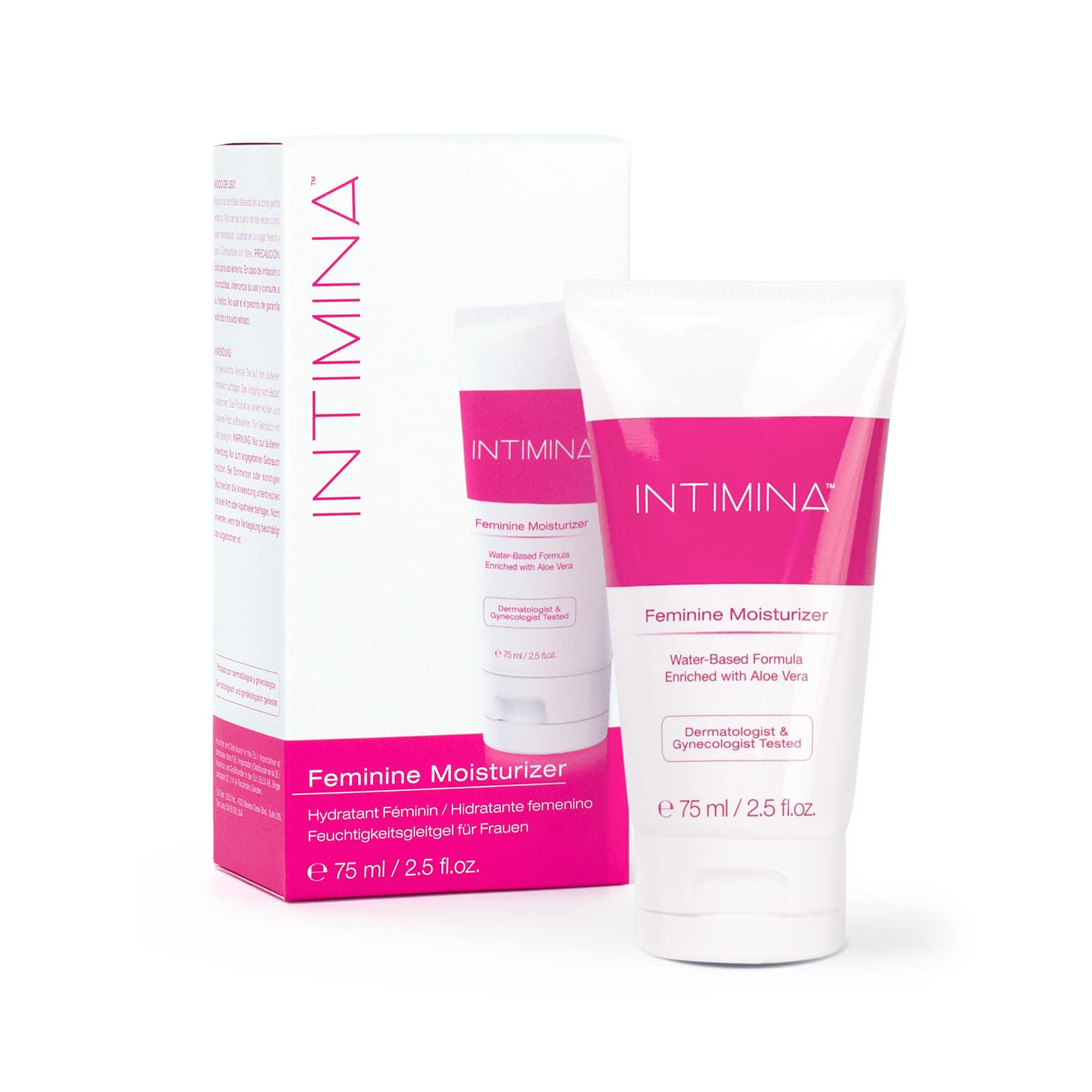 Intimina Feminine Moisturizer - Vaginal Moisturizer - Personal Lubricant for Women Water Based Lubrication INTIMINA uk supplements