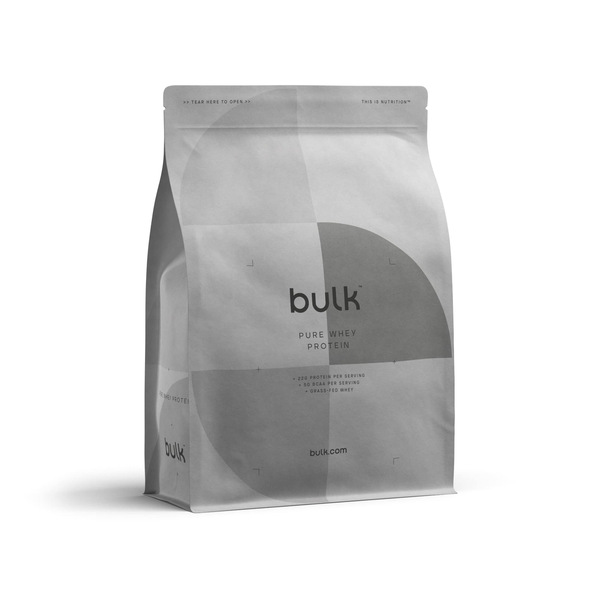 Bulk Pure Whey Protein Powder Shake, Raspberry, 500 g, Packaging May Vary Bulk uk supplements