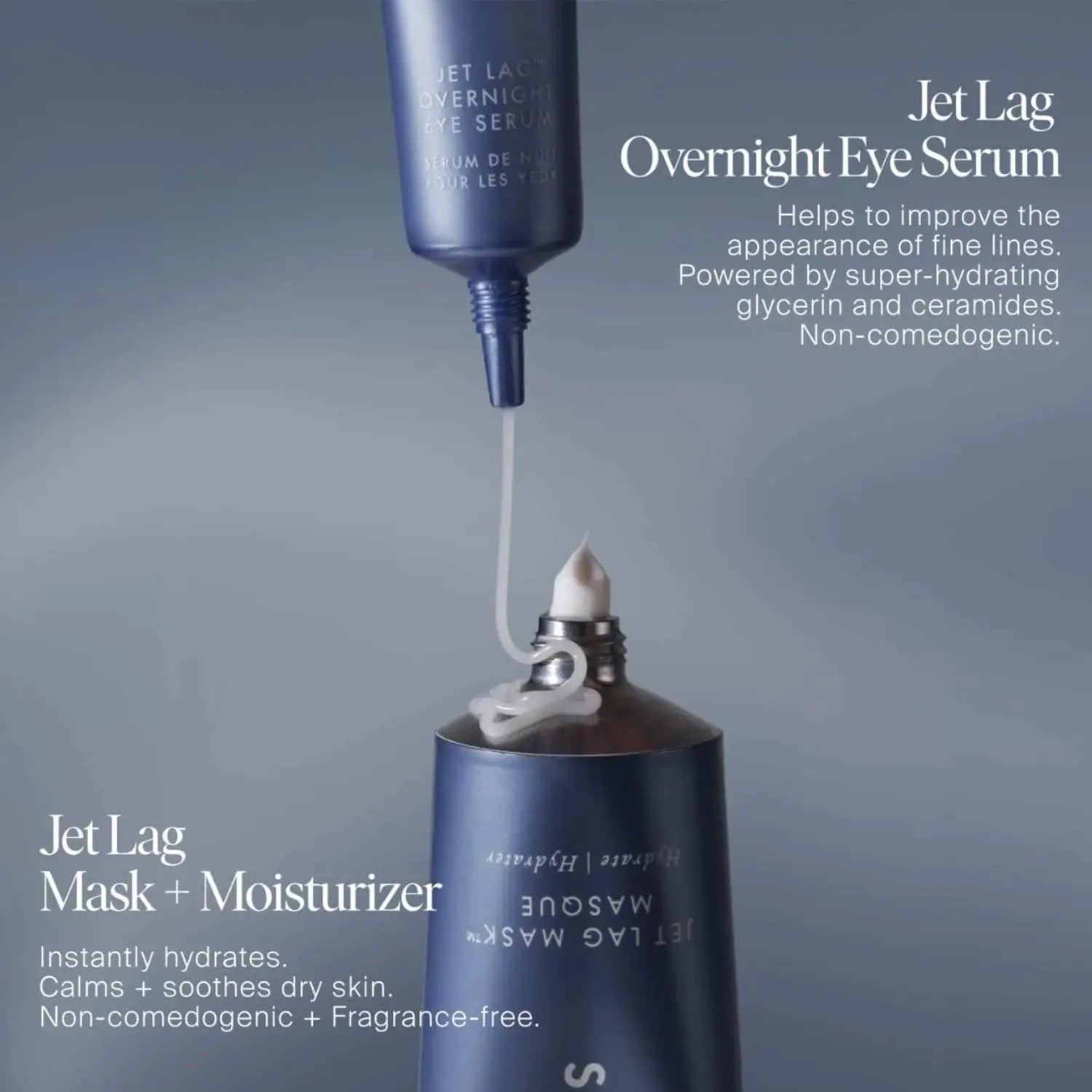Summer Fridays Jet Lag Overnight Eye Serum - Nourishing Undereye Treatment for Dark Circles - Helps to Hydrate, Smooth, Firm & Depuff - Enriched with Glycerin to Lock in Moisture (0.5 Fl Oz) Summer Fridays uk supplements