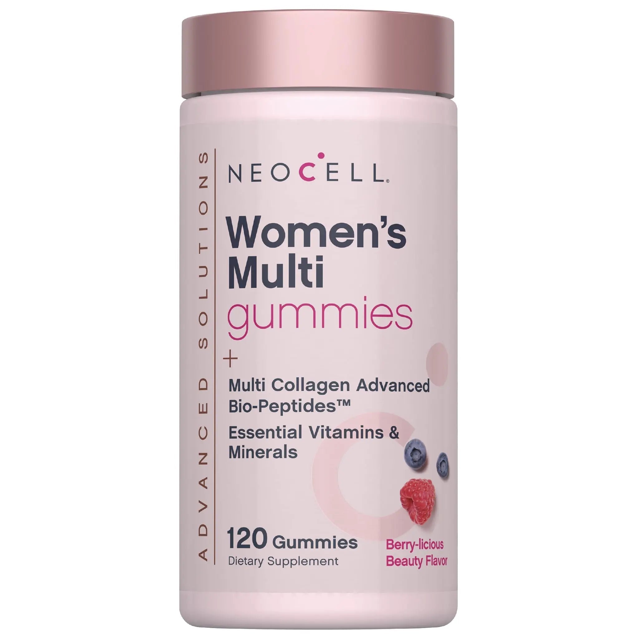 NeoCell Women's Multi Gummy with Collagen | 120 Gummies | Essential Vitamins & Minerals | Berry Flavor Supplement NeoCell uk supplements