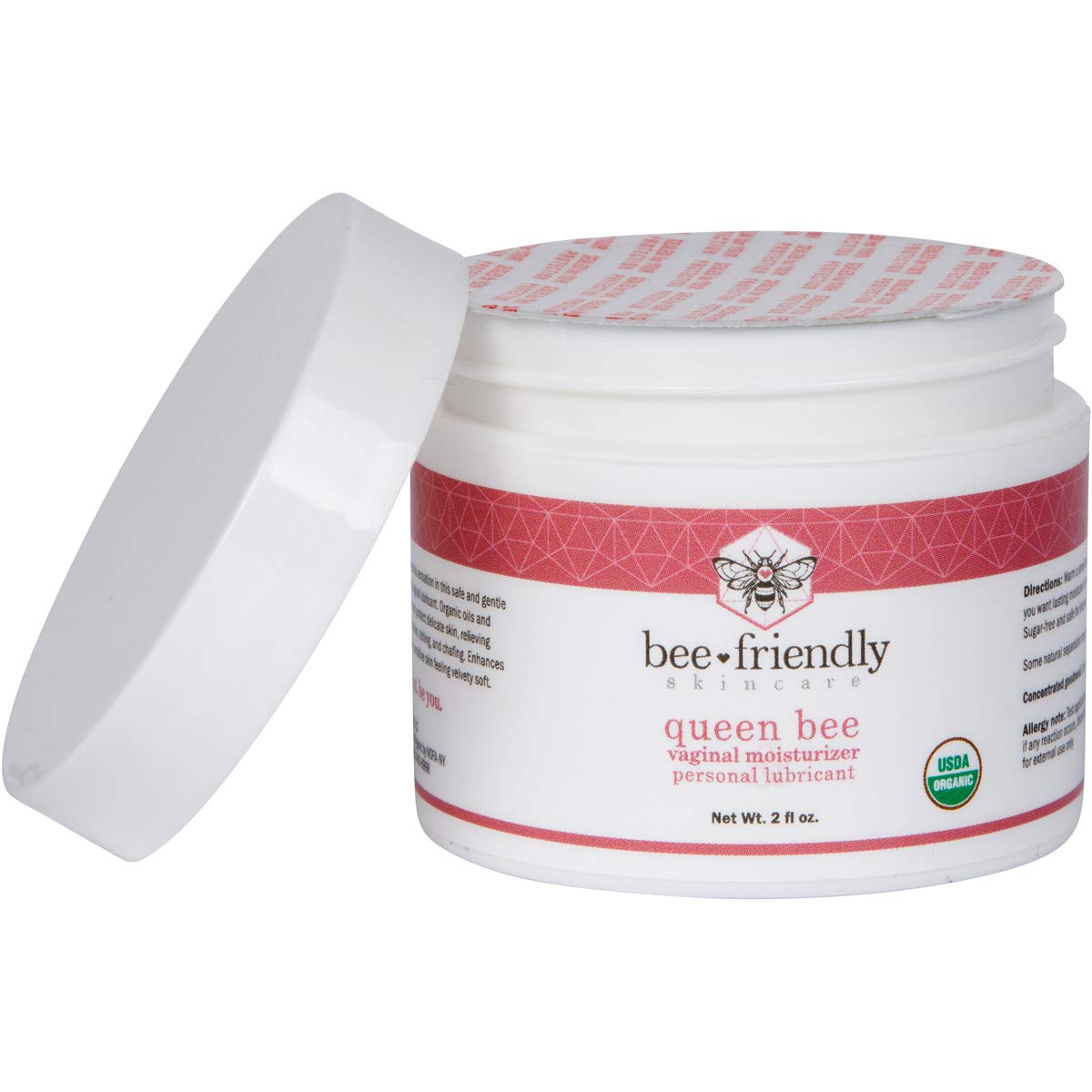 BeeFriendly Organic Vaginal Moisturizer, USDA Certified, Natural Vulva Cream For Dryness BeeFriendly uk supplements