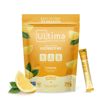 Ultima Replenisher Daily Electrolyte Drink Mix – Lemonade, 20 Stickpacks – Hydration Ultima Replenisher uk supplements