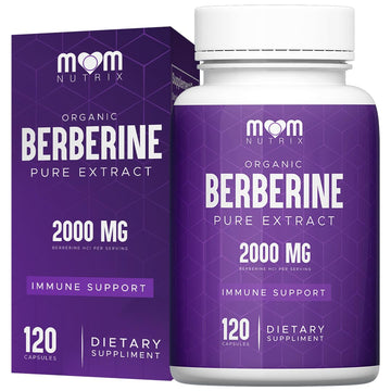 THE MONK Organic Berberine Extract 2000mg - Vegan, Non-GMO - Immune Support - Berberine HCL Supplement for Women & Men - 120 Capsules THE MONK uk supplements