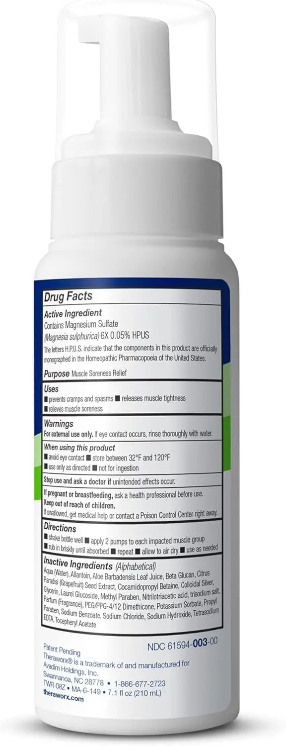 Theraworx Relief Foam (Pack of 2) Theraworx uk supplements