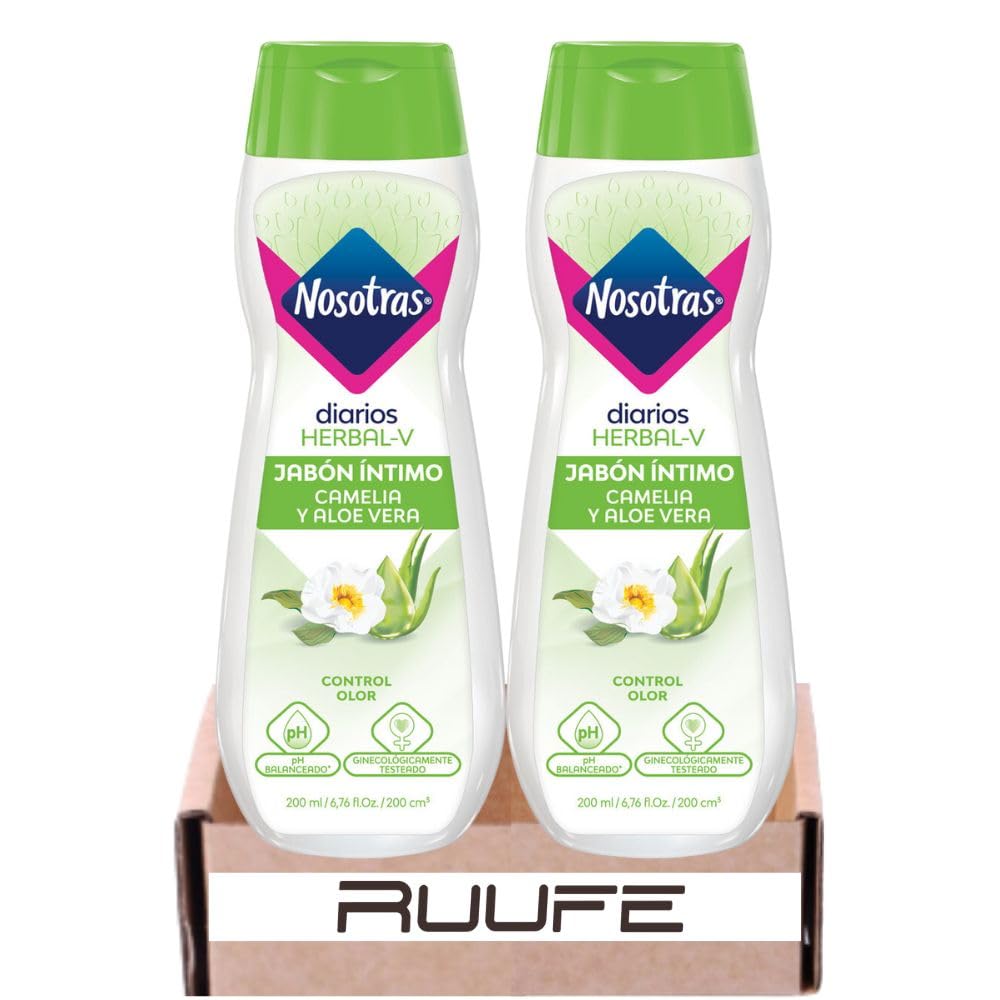 Intimate soap (2 pack) nosotras jabon intimo jabon intimo para mujer nosotras Intimate soap RUUFE uk supplements