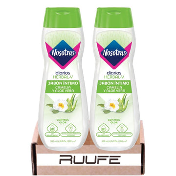 Intimate soap (2 pack) nosotras jabon intimo jabon intimo para mujer nosotras Intimate soap RUUFE uk supplements