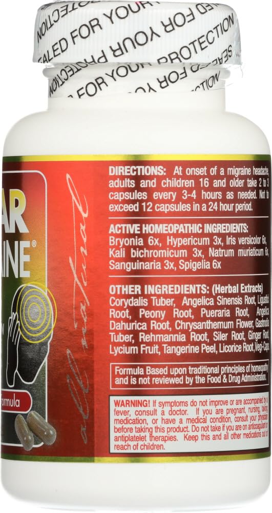 Clear Migraine Clear Products 60 Caps Gagaciso uk supplements
