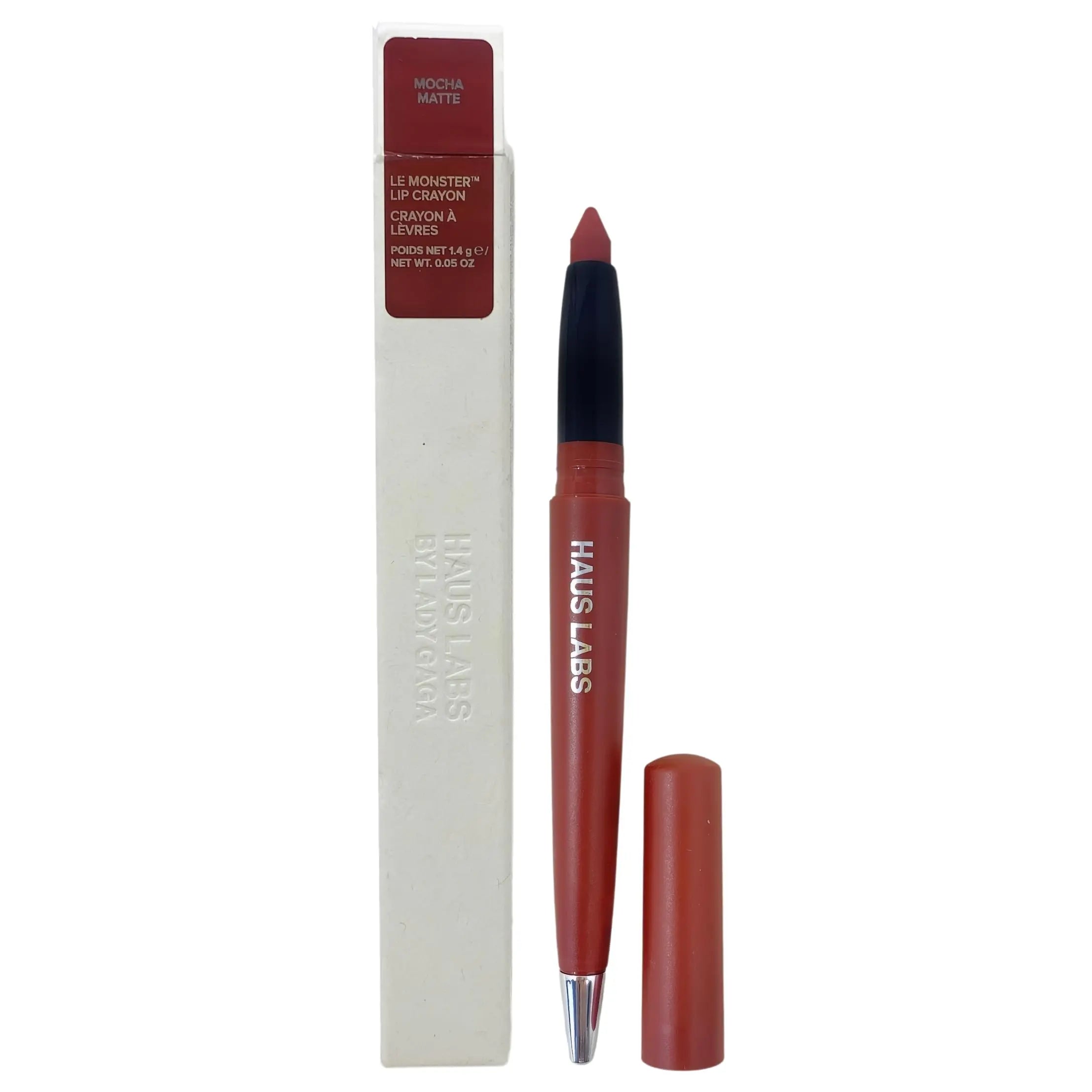 Haus Labs By Lady Gaga Le Monster Lip Crayon - Mocha Matte (warm brown) 1.4 g / 0.05 oz Haus Laboratories uk supplements