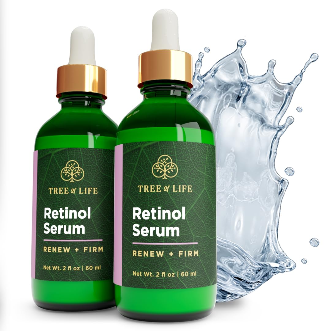 Retinol Serum, 2oz, 2pk Tree of Life Beauty uk supplements