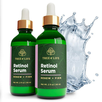 Retinol Serum, 2oz, 2pk Tree of Life Beauty uk supplements