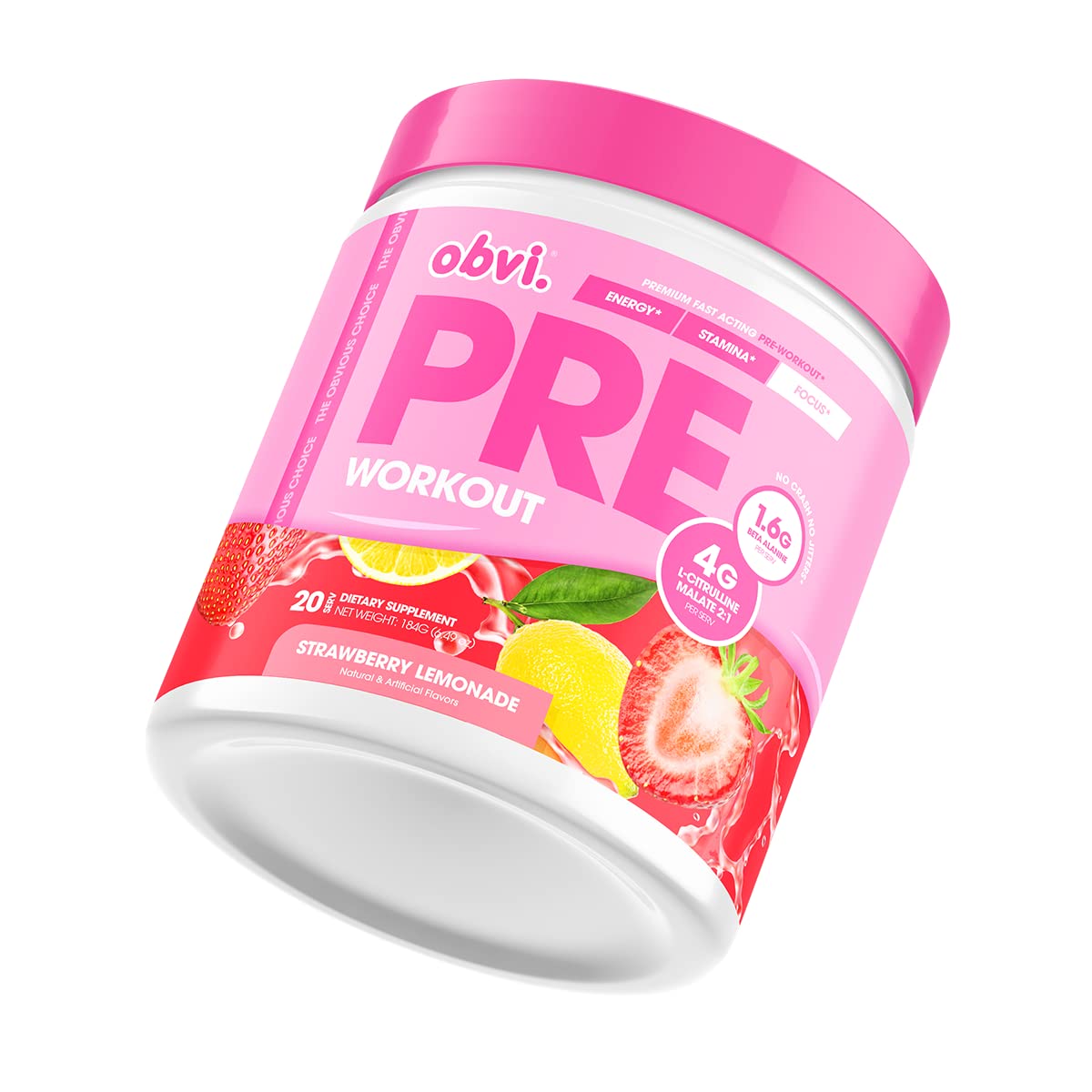 Obvi Pre Workout for Women, Preworkout, Designed for Energy, Stamina and Focus Obvi uk supplements