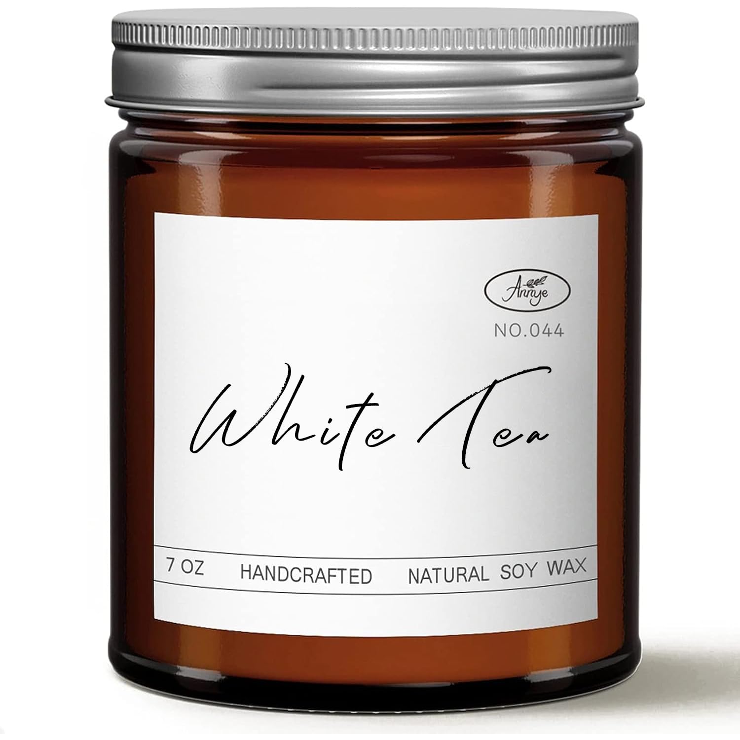 Annye White Tea Scented Candles, Organic Soy Candle for Home Scented, Hand-Poured Jar Candle Annye uk supplements