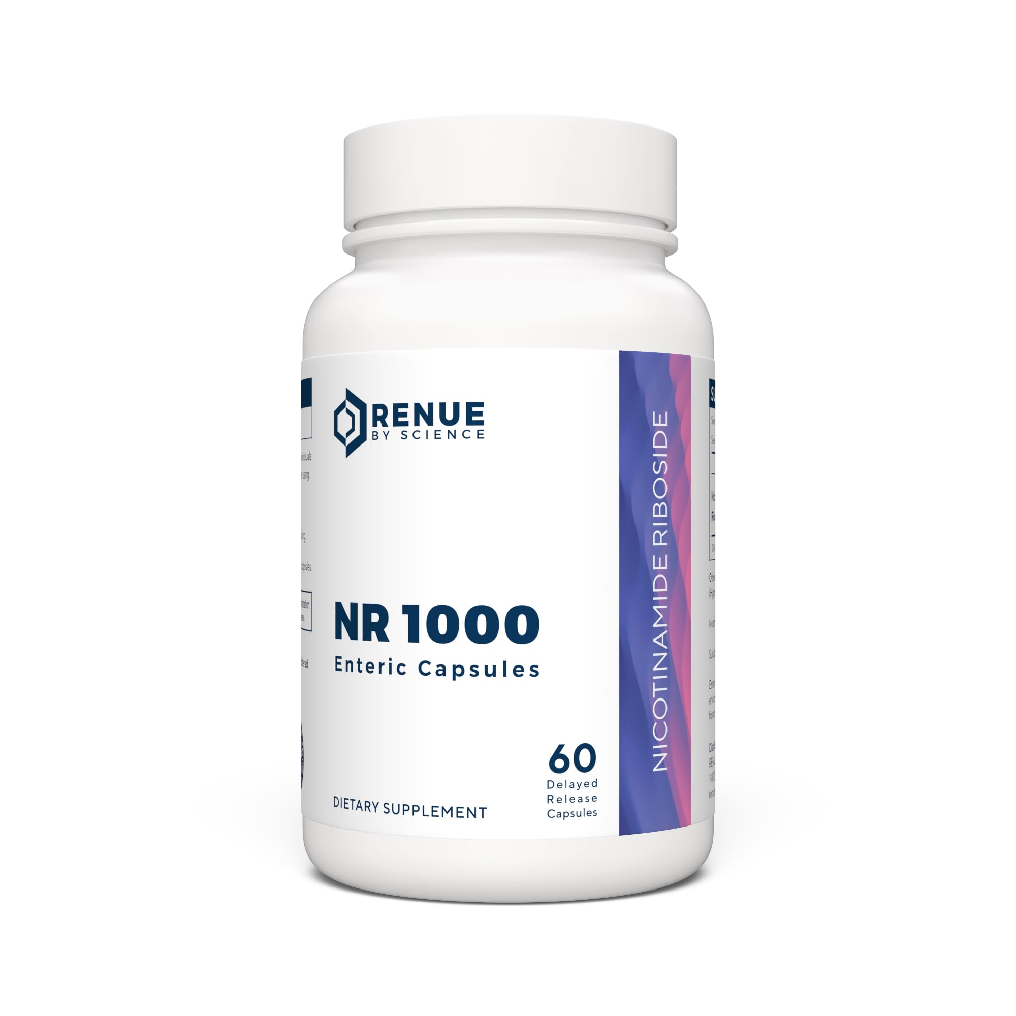 RENUE by Science Nicotinamide Riboside | High Strength NAD Supplement | 60 Nicotinamide Enteric-Coated Capsules - 1000mg Nicotinamide Riboside per Serving | Manufactured in The USA Third-Party Tested Renue By Science uk supplements