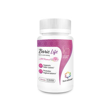 NutraBlast Boric Acid Suppositories - 100% Pure Made in USA - Boric Life Intimate Health Support (30 Count) NutraBlast uk supplements