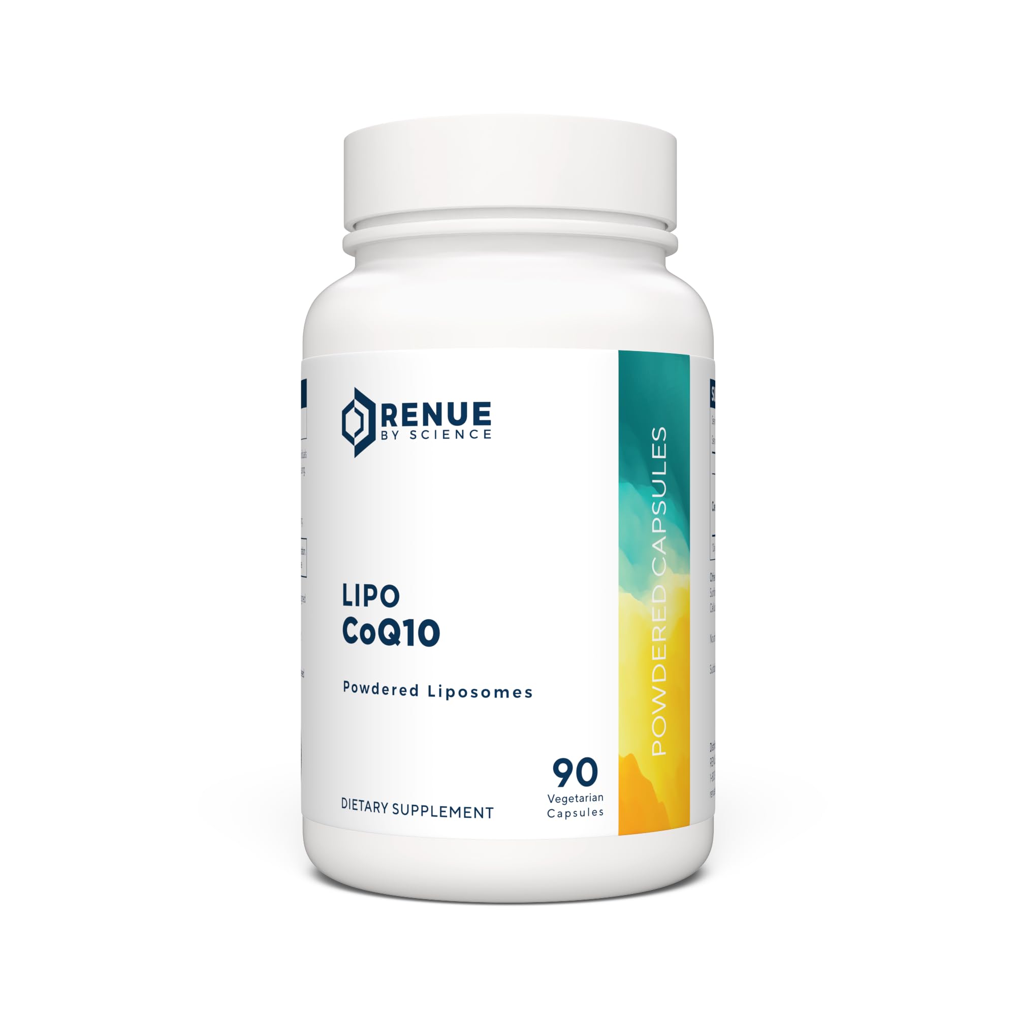 Renue By Science CoQ10 - Coenzyme Q10 as Ubiquinol CoQ10 | High Strength Liposomal CoQ10 200mg Supplement | 90 Co Q10 Capsules | Non-GMO & Allergen Free | Made in The USA Third-Party Tested Renue By Science uk supplements