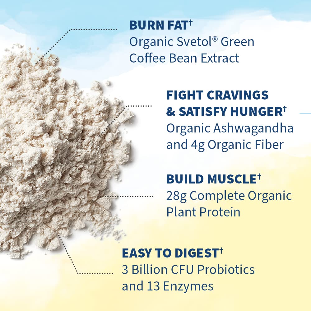 Garden of Life Raw Organic Fit Vegan Protein Powder Vanilla, 28g Plant Based Protein Garden of Life uk supplements