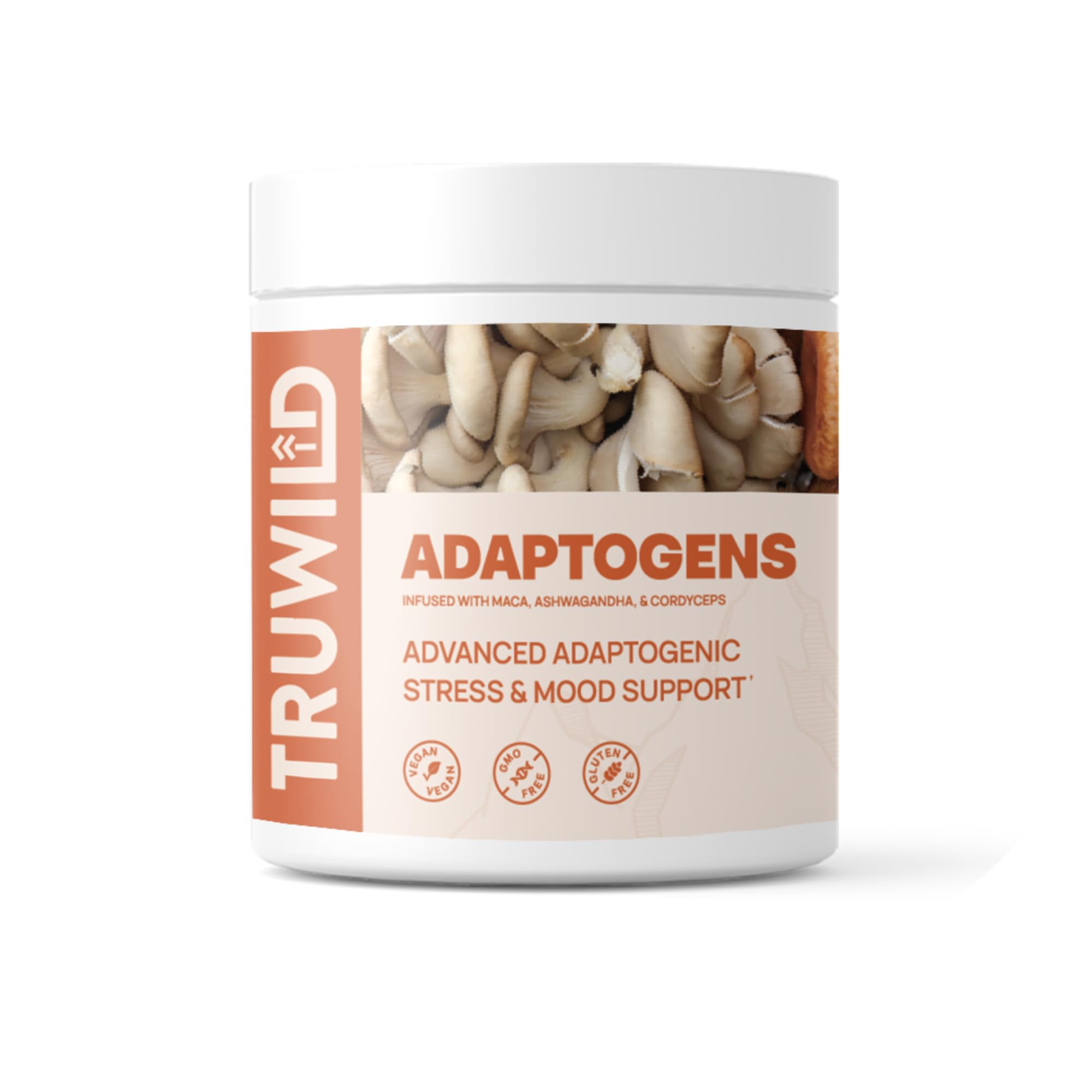 TruWild Adaptogen Blend with Cordyceps Maca Ashwagandha - Full Spectrum Mushroom TruWild uk supplements