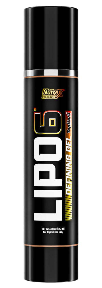 Lipo 6 Defining Gel Fast Acting Fat Burning Cream for Men & Women | Targets Stubborn Nutrex Research uk supplements